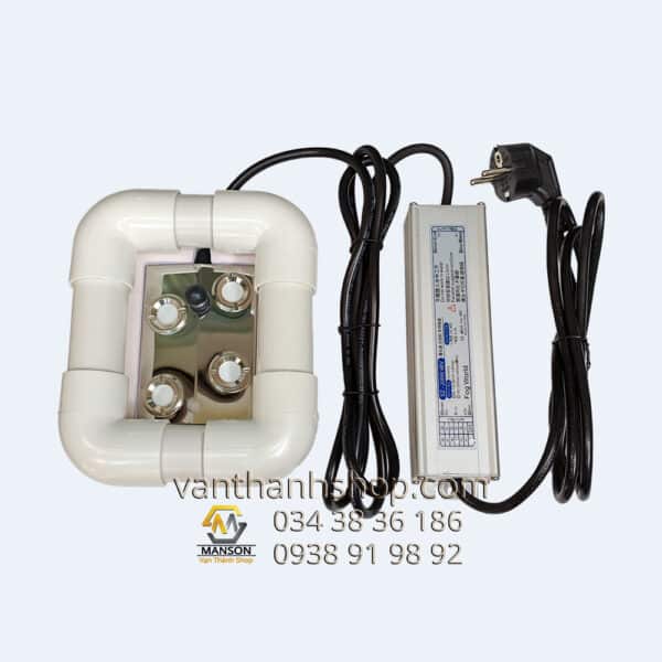 Phun khói 4 mắt + phao nổi